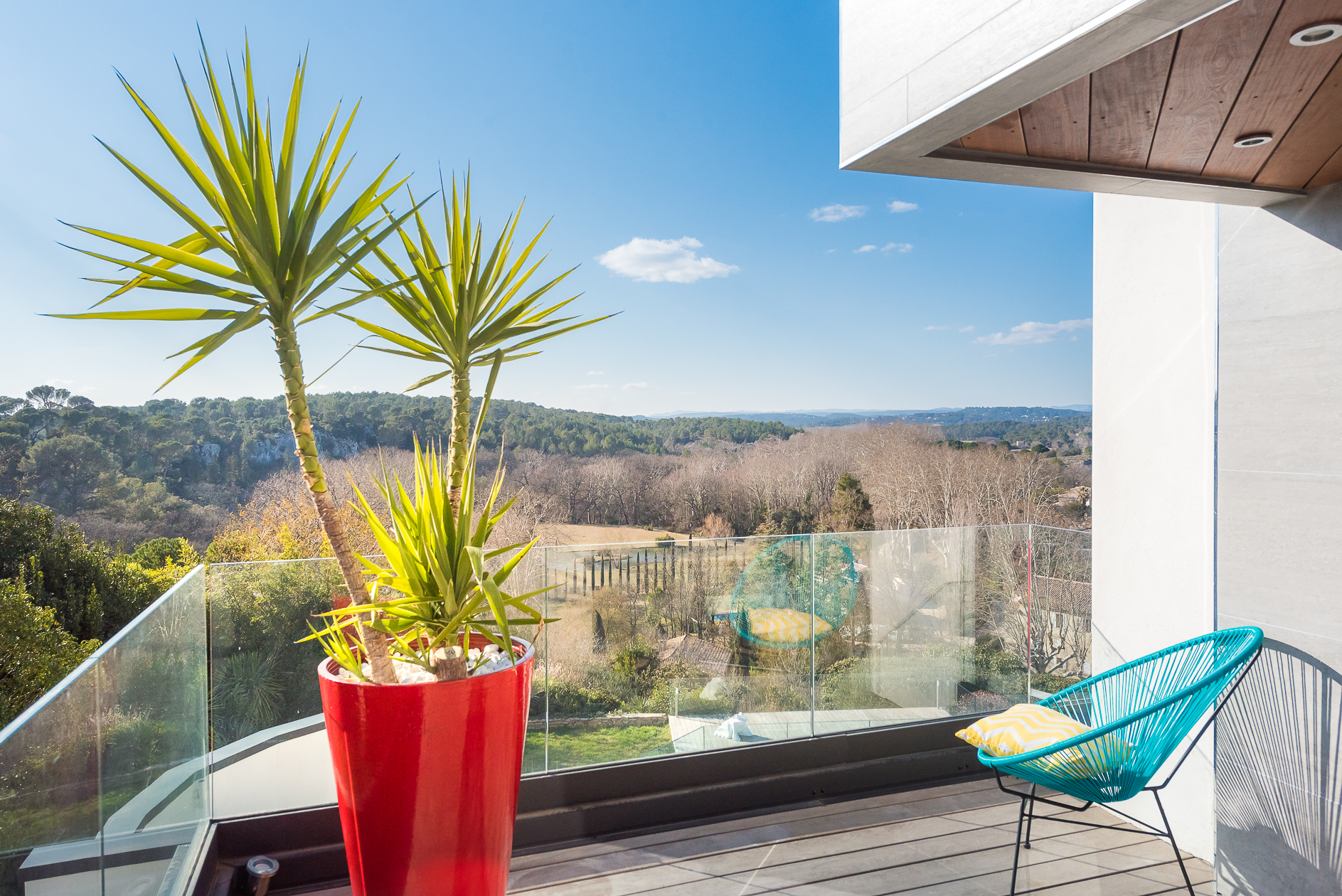 Terrasse d'une Villa de prestige à Castelnau-le-Lez - Agence Sotheby's Montpellier